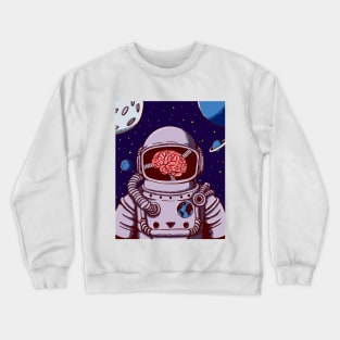 the astronauts Crewneck Sweatshirt